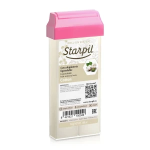 Wosk w aplikatorze z rolką Cotton 110g Starpil
