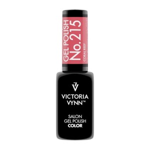 LAKIER HYBRYDOWY GEL POLISH COLOR 215 CORAL REEF  VICTORIA VYNN