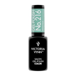 LAKIER HYBRYDOWY GEL POLISH COLOR 216 TIFFANY BLUE VICTORIA VYNN