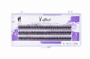 Kępki rzęs "V effect" 12mm IBRA Makeup