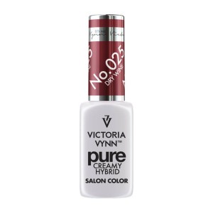 PURE CREAMY LAKIER HYBRYDOWY COLOR 025 DRY WINE  VICTORIA VYN