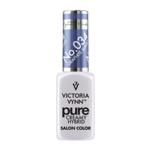 PURE CREAMY LAKIER HYBRYDOWY COLOR 034 GRAPHITE SUNSET  VICTORIA VYN