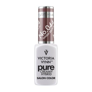 PURE CREAMY LAKIER HYBRYDOWY COLOR  044 WARM BROWN VICTORIA VYN