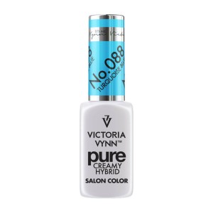PURE CREAMY LAKIER HYBRYDOWY COLOR 088 TURQUOISE BLUE VICTORIA VYN
