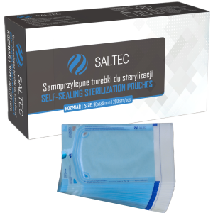 SALTEC - Torebki do sterylizacji 90x135 mm - op. 200 szt.