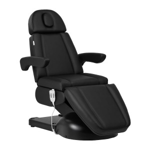 Fotel kosmetyczny Azzurro Lux 3m czarny