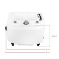 Brodzik Azzurro do pedicure z hydromasażem A023