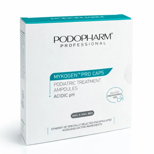 Ampułki o kwaśnym pH 3x5ml MYKOGEN PRO CAPS Podopharm