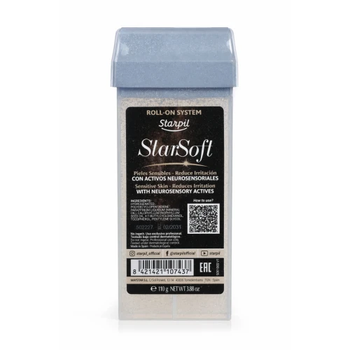Wosk w aplikatorze z rolką Star Soft 110g Starpil