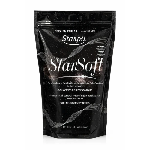 Wosk bezbarwny w granulkach Star Soft 1kg Starpil
