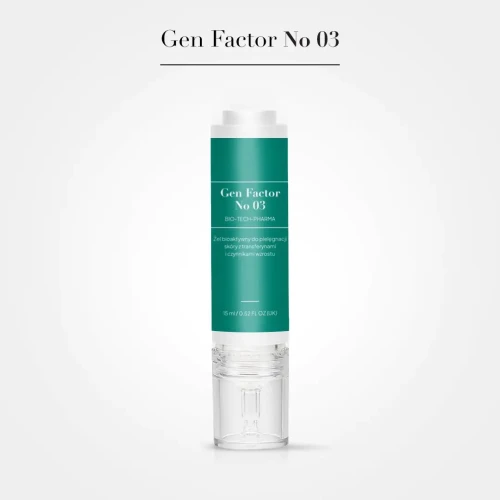 Gen Factor 03 - Regenerator - żel bioaktywny z transferynami i czynnikami wzrostu