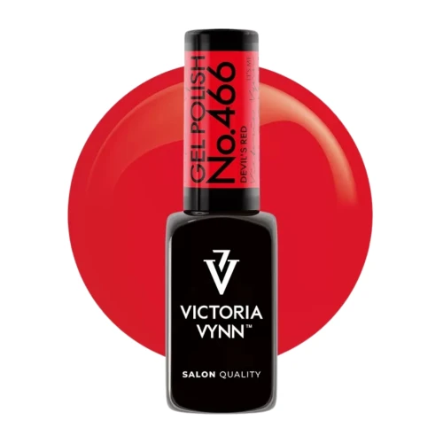 Lakier hybrydowy 466 Devil`s Red 8 ml VICTORIA VYNN