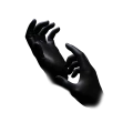 Rękawice nitrylowe czarne S 100 sztuk Pura Comfort Black AMPri