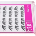 Kępki rzęs Cat Eye samoprzylepne IBRA Makeup