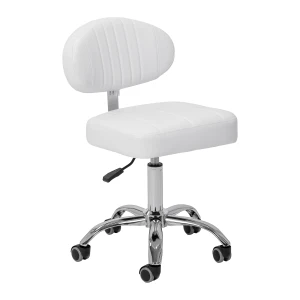 Taboret kosmetyczny Giovanni Y08 biały 