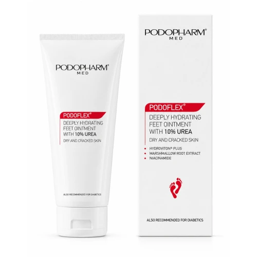 Maść do stóp z mocznikiem 10% głęboko nawilżająca PODOFLEX® 100ml Podopharm