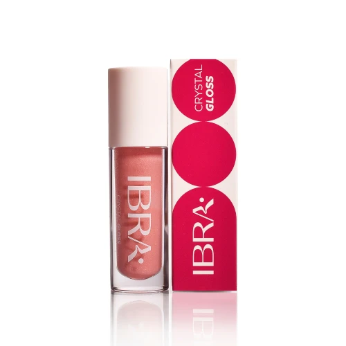 Odżywczy błyszczyk do ust Crystal Gloss 1 Ibra Makeup 4ml