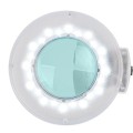 Lampa lupa LED S5 + statyw LED reg. natężenie światła biała ACTIVESHOP-2 1509