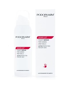 Serum do rąk i paznokci w piance SKINFLEX 125ml PODOPHARM