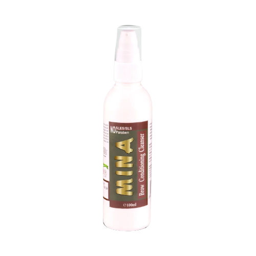 Mleczko oczyszczające do brwi Brow Conditioning Cleanser 100ml Mina