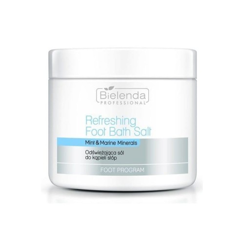 Odświeżająca sól do kąpieli stóp 500g Bielenda Professional