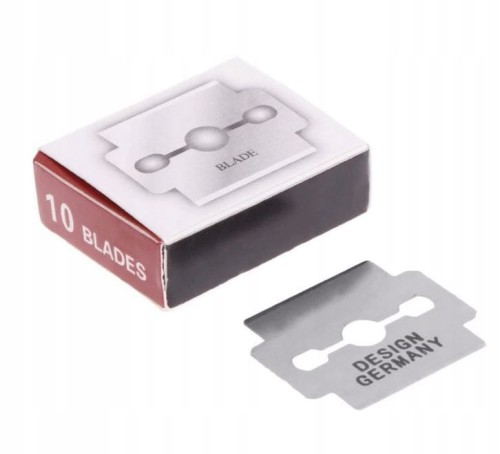 Profesjonalne Żyletki Omega 10szt Skrobak do stóp, pięt