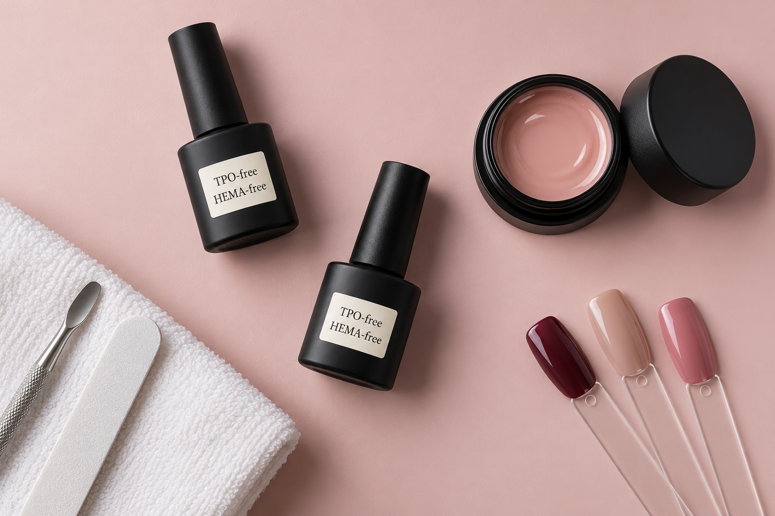 TPO-free i HEMA-free – co oznaczają oznaczenia na lakierach i żelach do paznokci?
